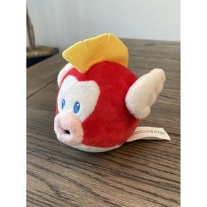 Nintendo Super Mario Kart Cheep Cheep Flying Fish Plush Doll NWOT Blue Eyes